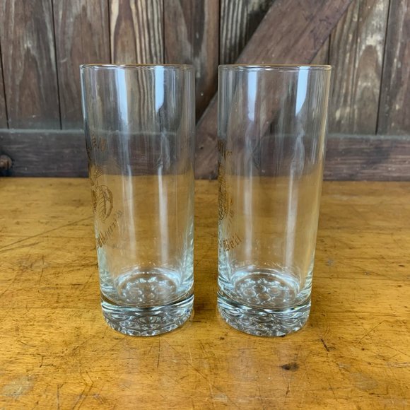 USMC Marine Corps Birthday Ball Glasses Set of 2 - Picture 5 of 10